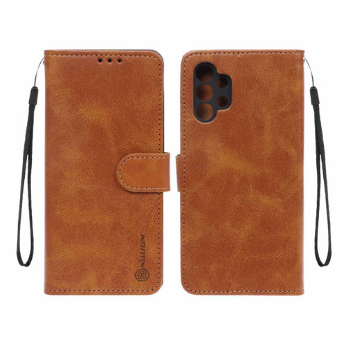 کیف موبایل مگنتی سامسونگ a13 4g عسلی