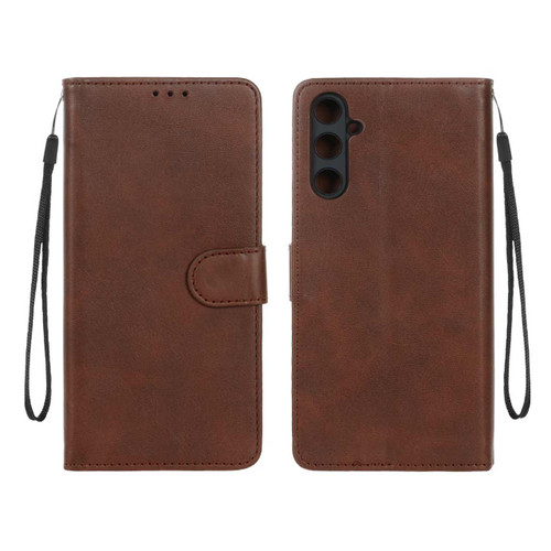 کیف موبایل مگنتی سامسونگ a05s قهوه ای