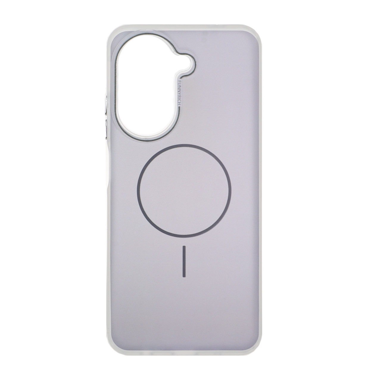 قاب گوشی مات  طرح مگ سیف دور مات Xiaomi Redmi A5 / Poco C71 - خاکستری