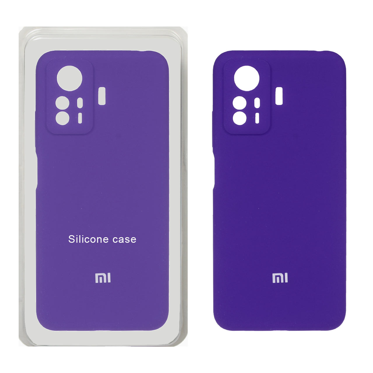 قاب گوشی سیلیکونی  Xiaomi Redmi Note 12S - بنفش تیره