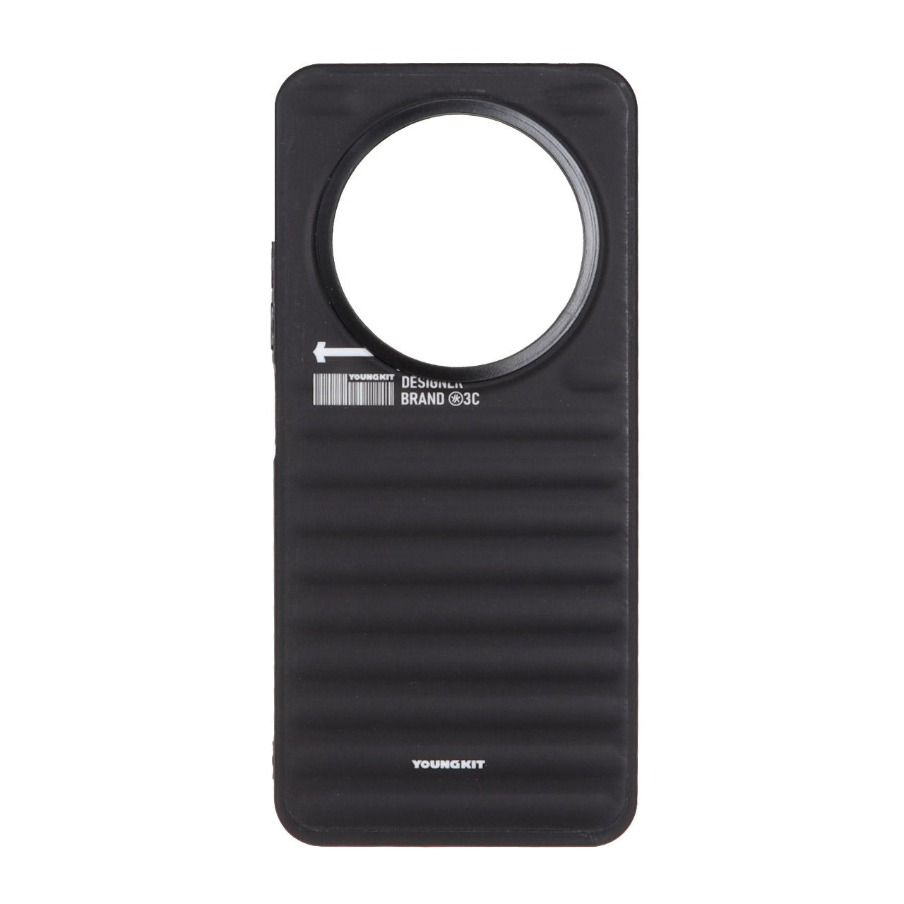 قاب مات YoungKit مدل Xiaomi Redmi 14C / Redmi A4 / Poco C75 - مشکی