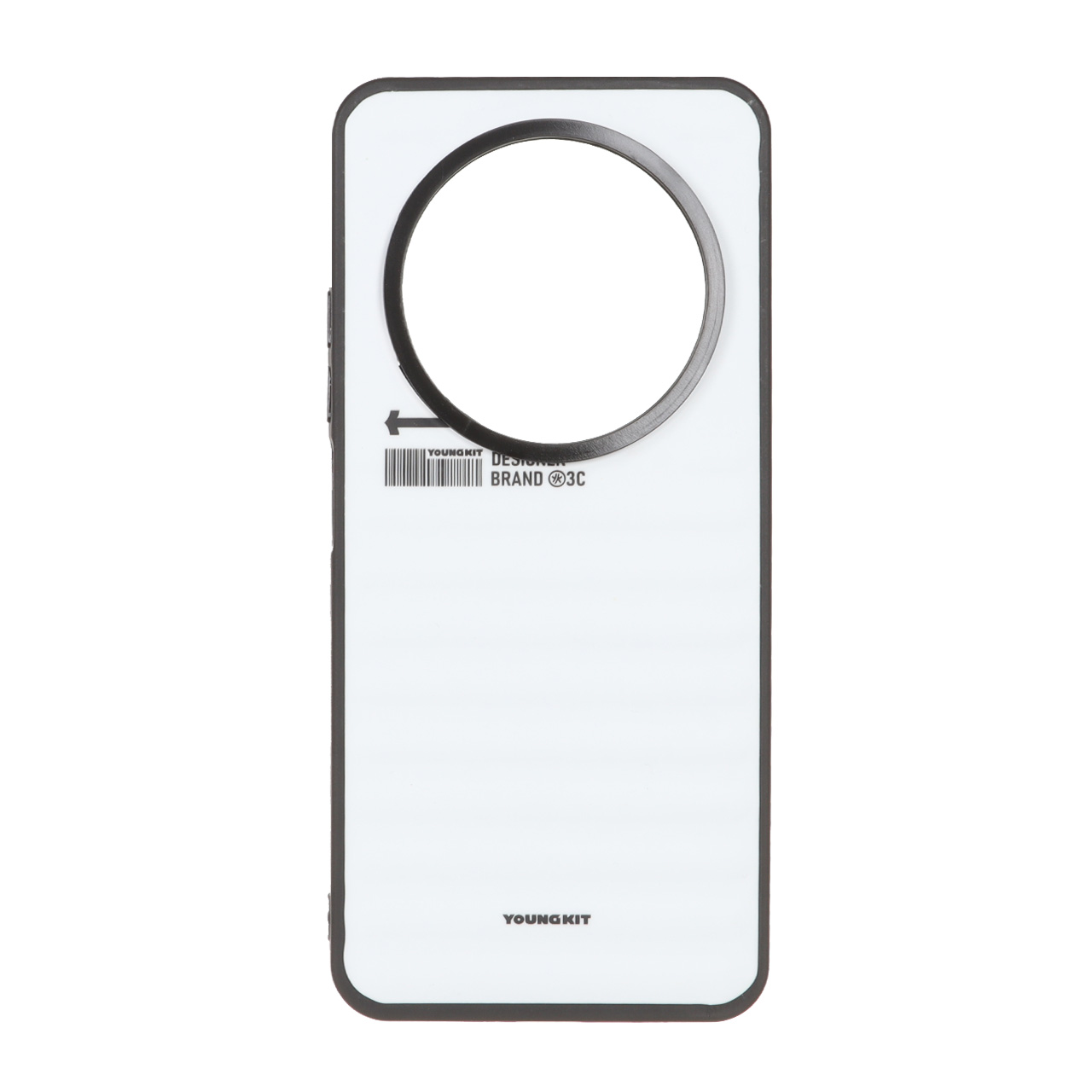قاب مات YoungKit مدل Xiaomi Redmi 14C / Redmi A4 / Poco C75 - سفید