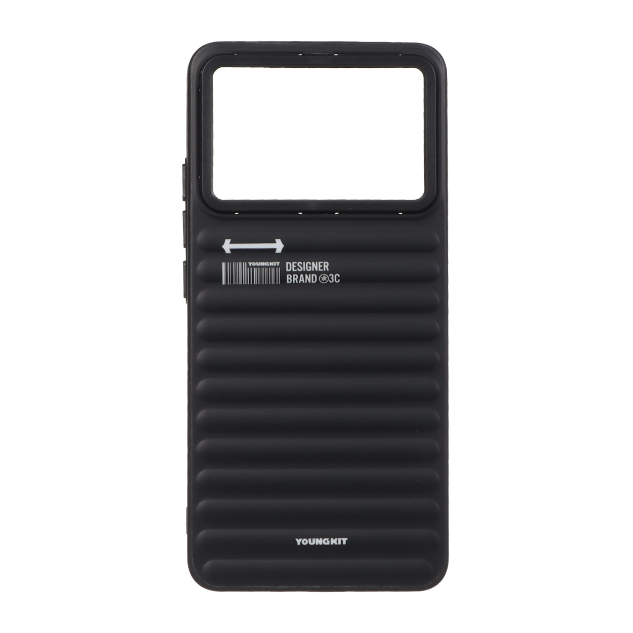 قاب گوشی مات YoungKit مدل Xiaomi Poco X6 Pro 5G / Redmi K70E - مشکی