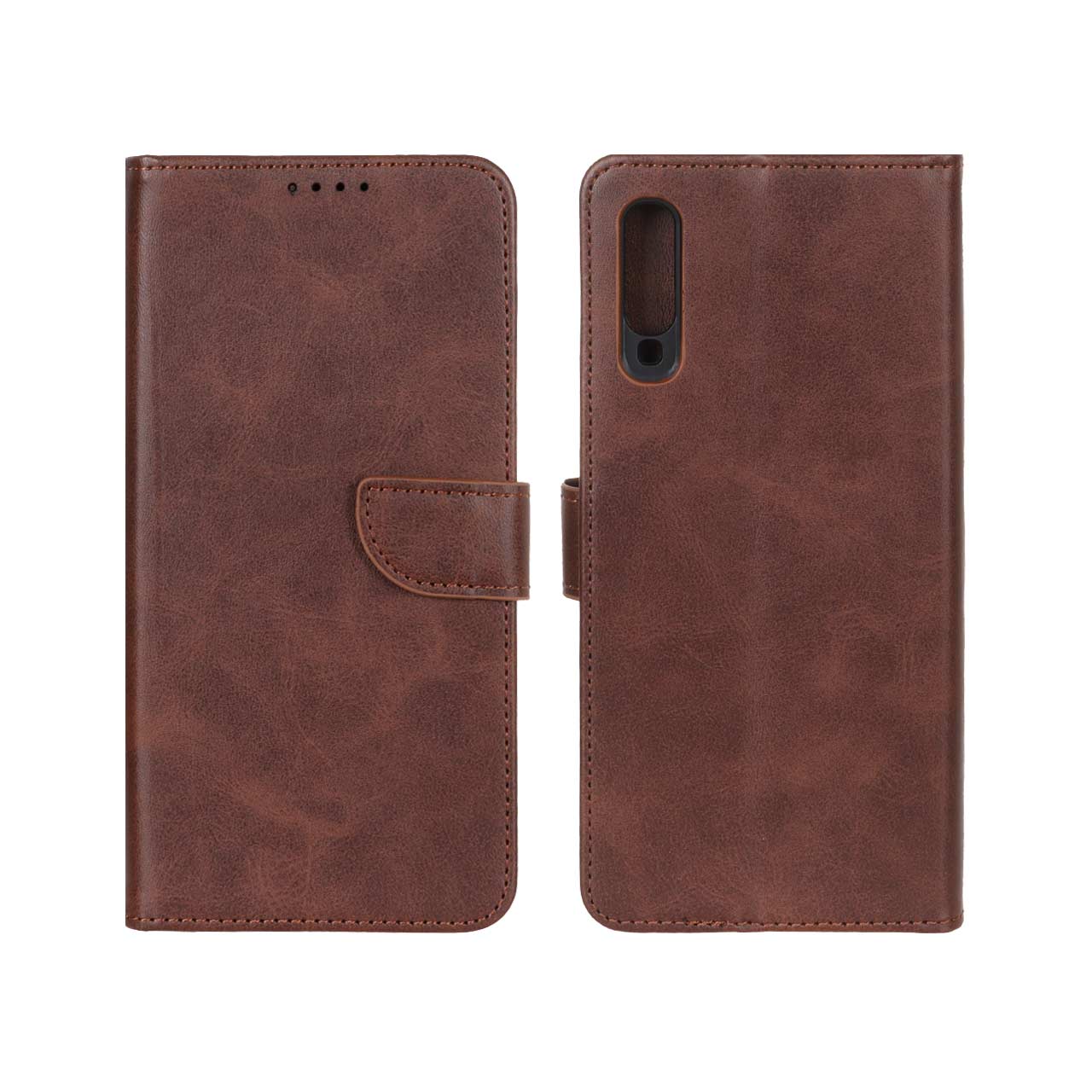 کیف موبایل مگنتی Samsung Galaxy A70 / A70s - قهوه ای