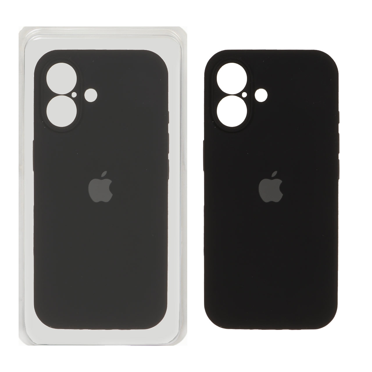 قاب گوشی سیلیکونی پاک کنی اورجینال Apple iPhone 17 - مشکی