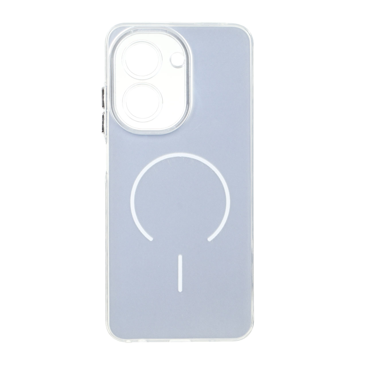 قاب SO COOL طرح مگ سیف محافظ لنز Xiaomi Redmi A5 / Poco C71 - نقره ای