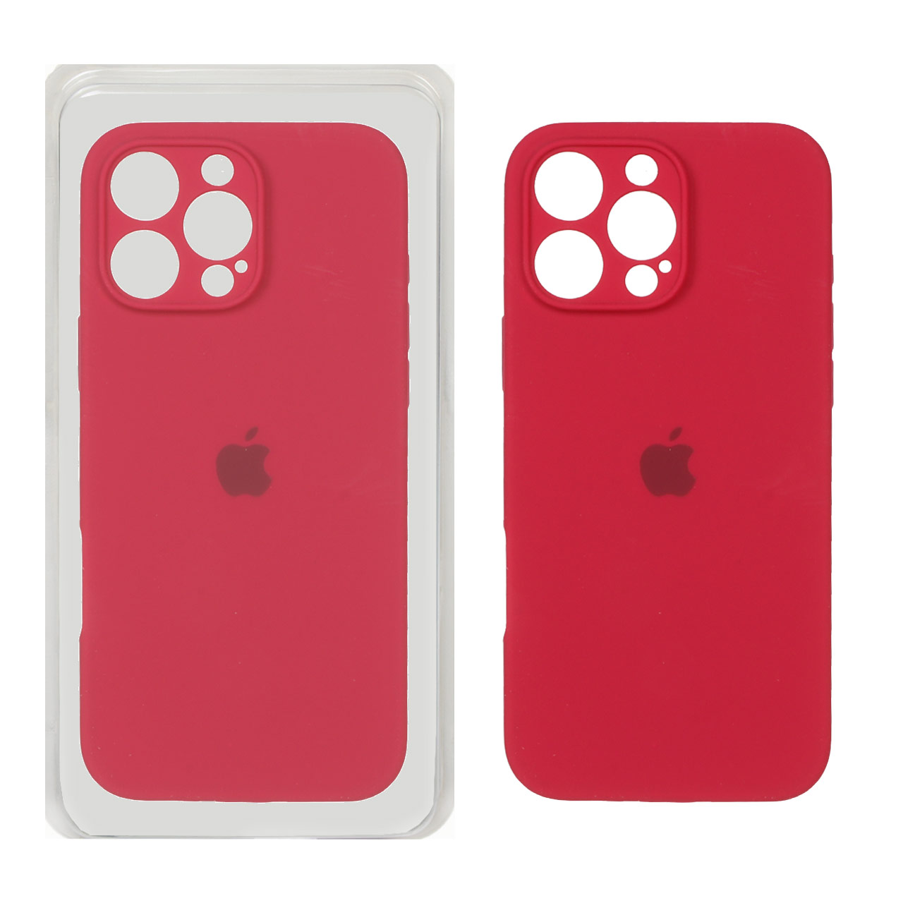 قاب گوشی سیلیکونی پاک کنی اورجینال ضدلکه iPhone 16 - آلبالویی