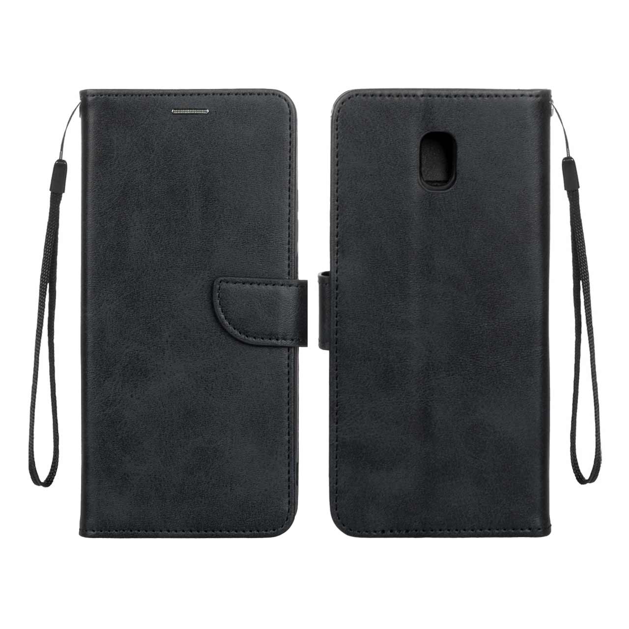 کیف چرمی موبایل مگنتی Samsung Galaxy J5 Pro / samsung J530 - مشکی