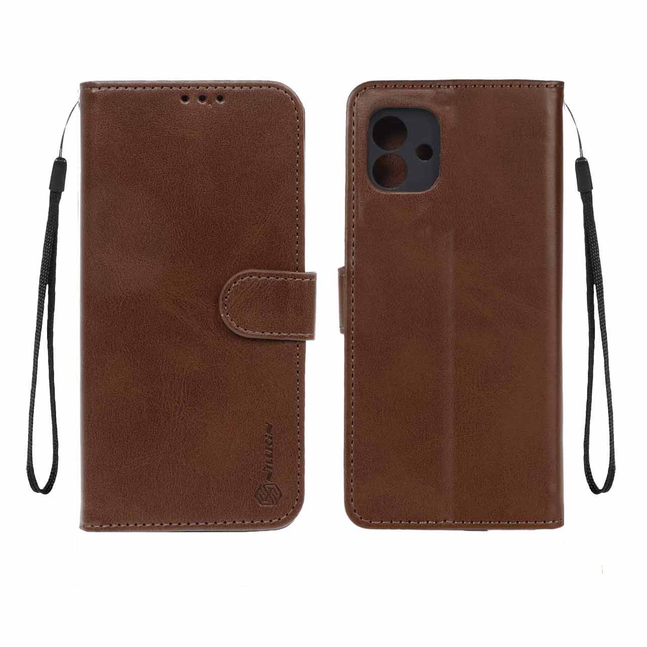 کیف موبایل مدل Samsung A04 / samsung M13 5G - قهوه ای