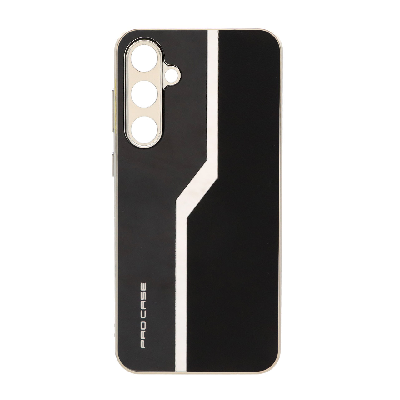 قاب Pro Case دو رنگ آینه ای Samsung Galaxy S23 FE - مشکی