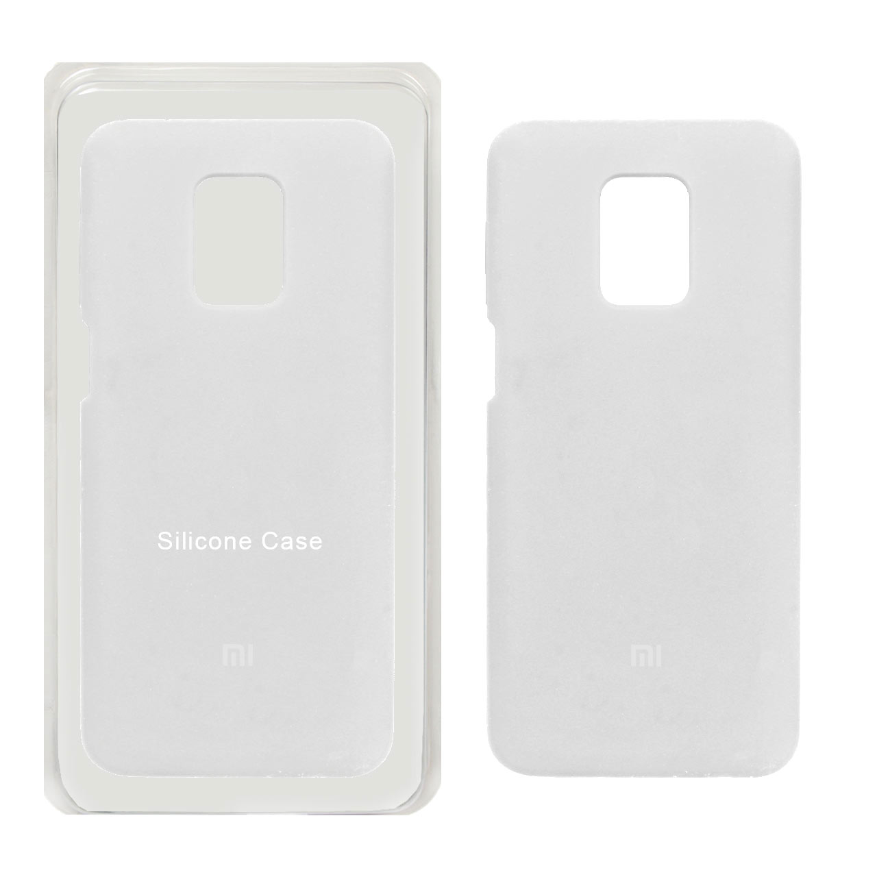 قاب سیلیکونی پاک کنی اورجینال Redmi Note 9S / Redmi Note 9 Pro  - سفید