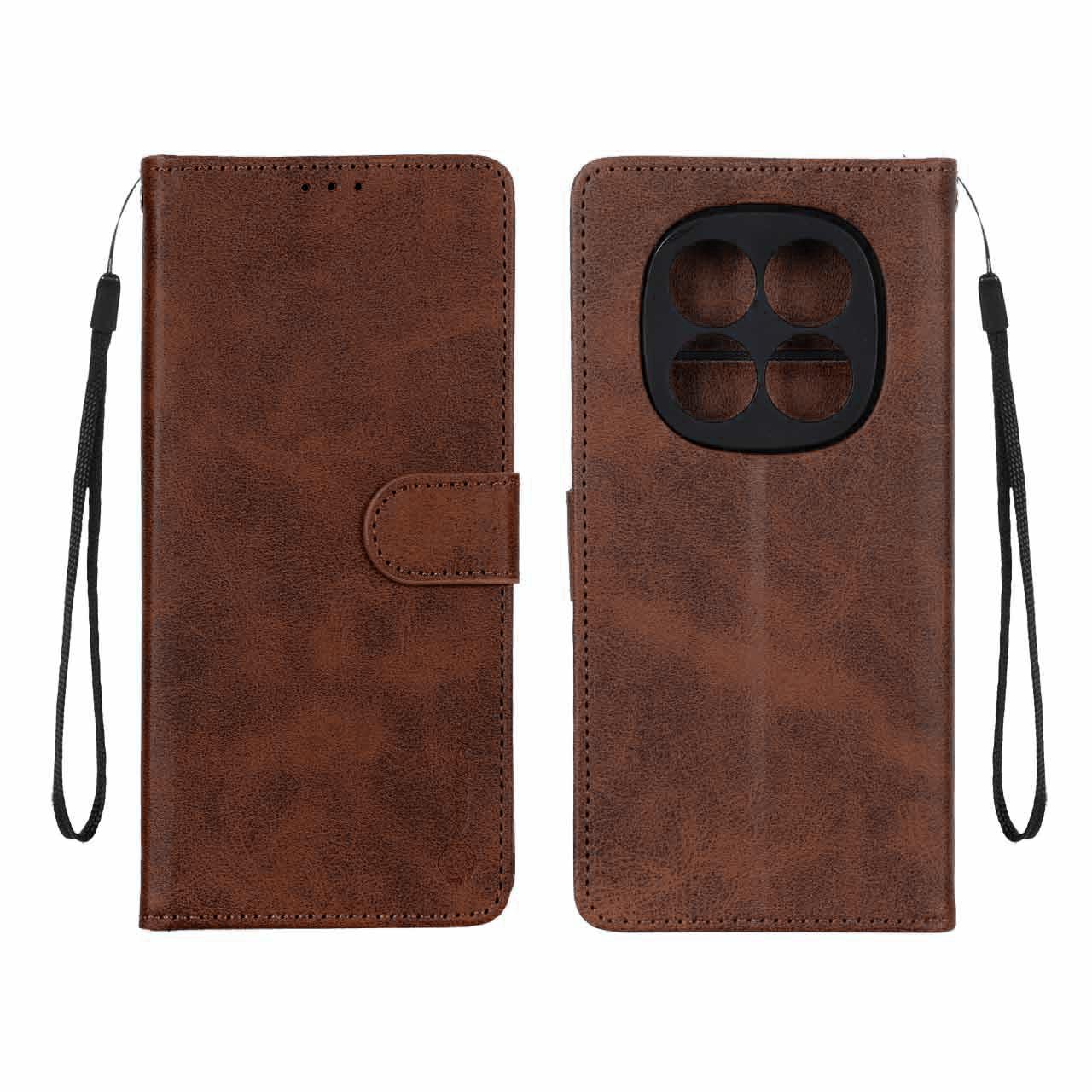 کیف موبایل مگنتی مدل Xiaomi Redmi Note 15 Pro 4G - قهوه ای