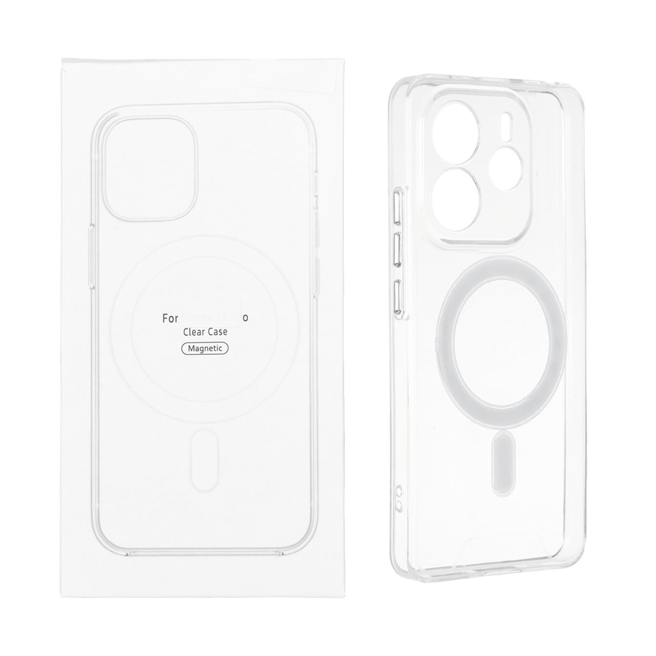 قاب شفاف Xiaomi Redmi Note 14 4G با قابلیت شارژ MagSafe