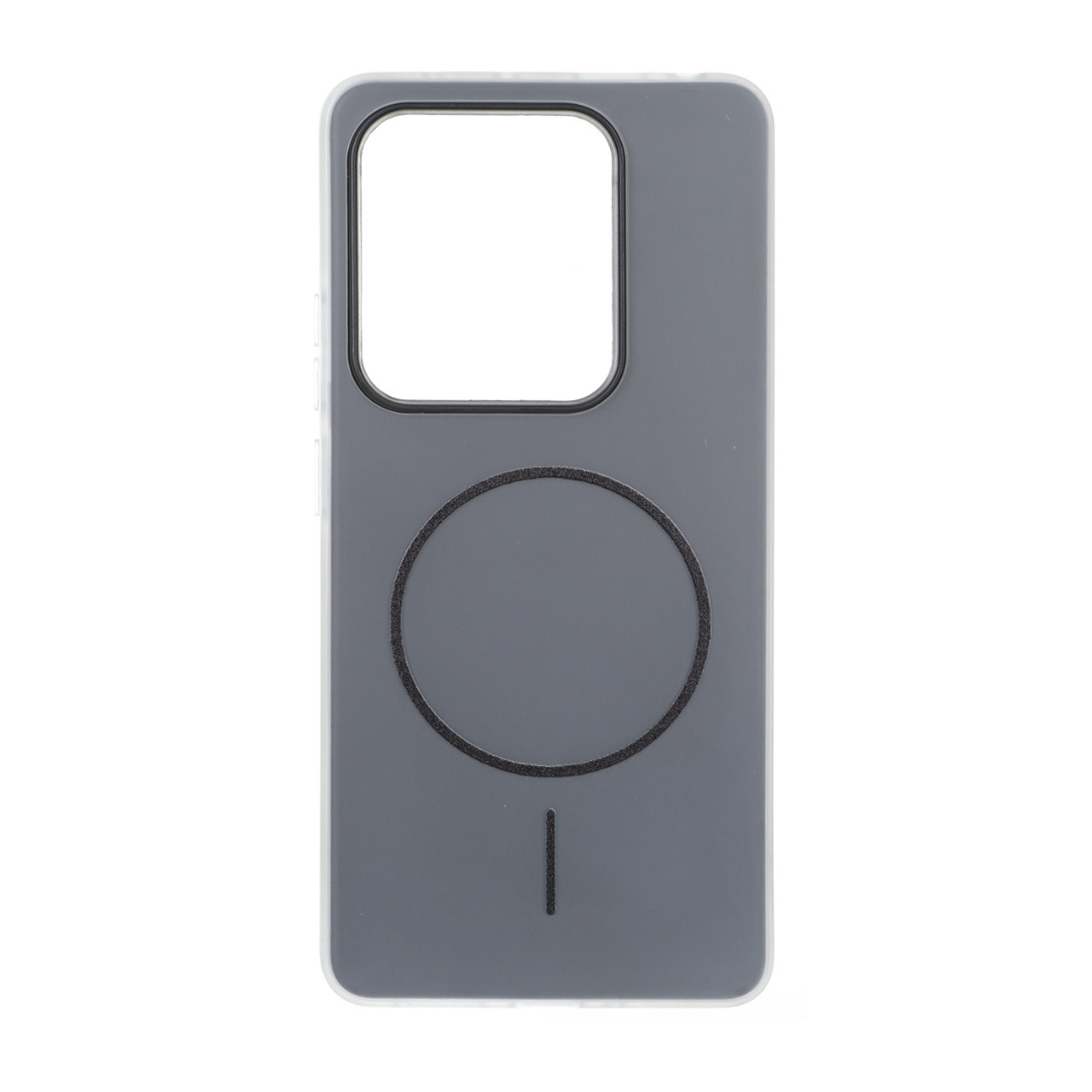 قاب دو لایه مات طرح مگ سیف Xiaomi Redmi Note 14S / Note 13 Pro 4G / Poco M6 Pro 4G - مشکی