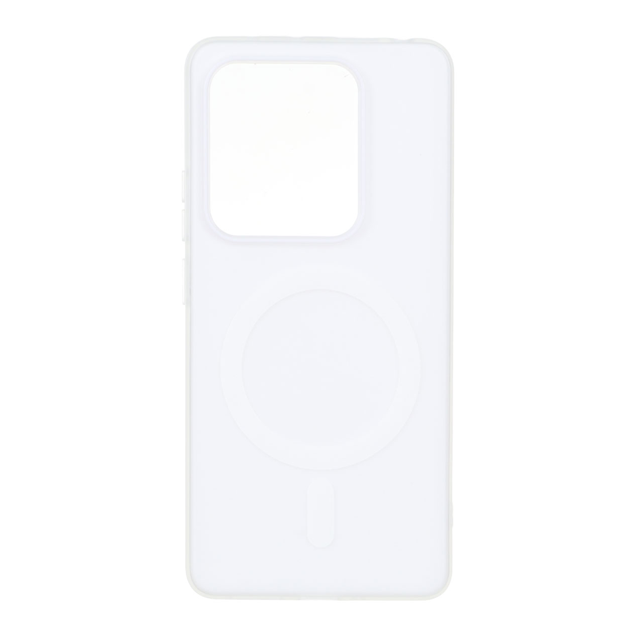 قاب دو لایه مات طرح مگ سیف Xiaomi Redmi Note 14S / Note 13 Pro 4G / Poco M6 Pro 4G - سفید