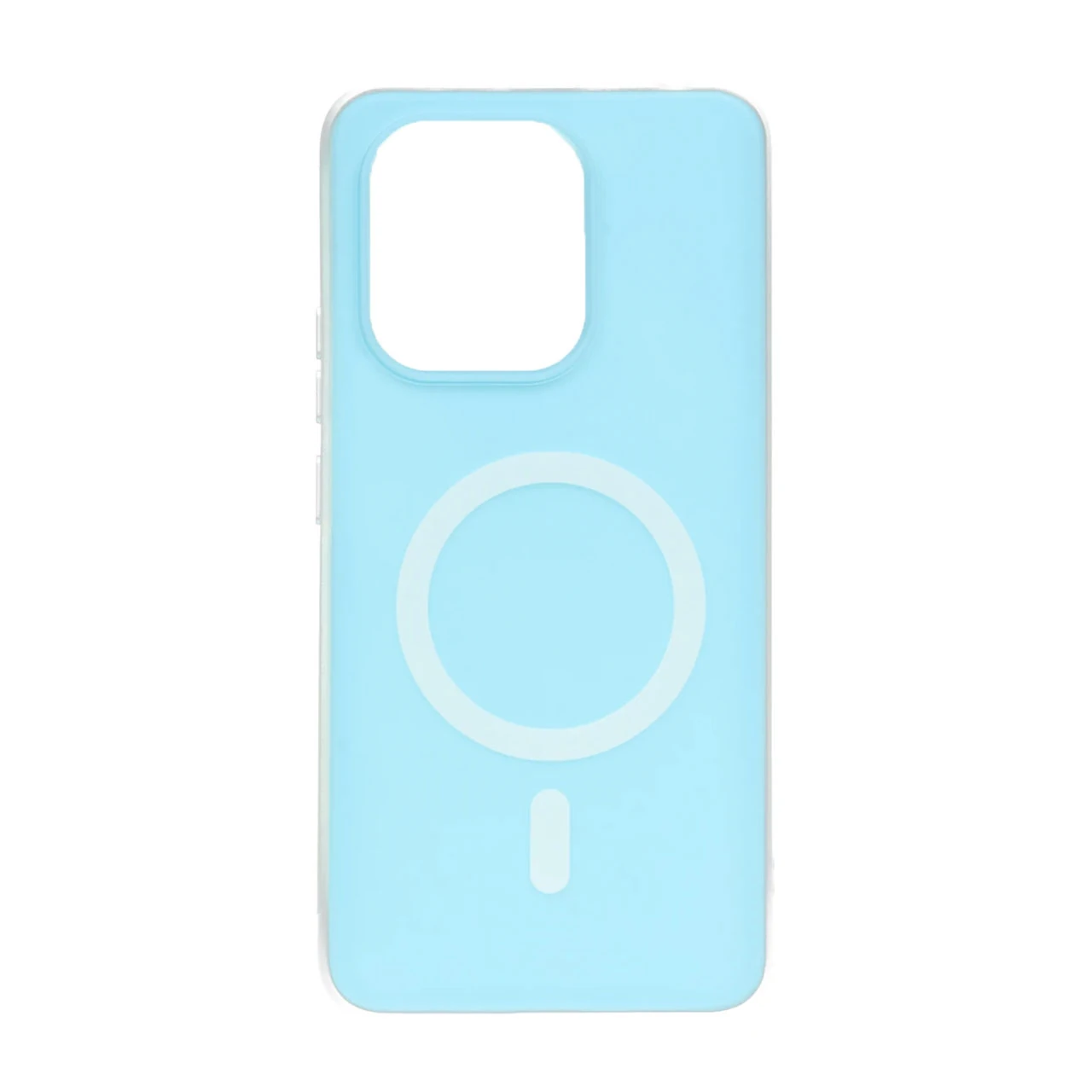 قاب دو لایه مات طرح مگ سیف Xiaomi Redmi Note 13 4G - آبی