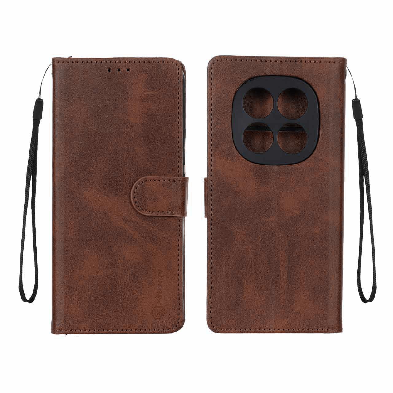 کیف موبایل مگنتی مدل Xiaomi Redmi Note 15 Pro Plus - قهوه ای