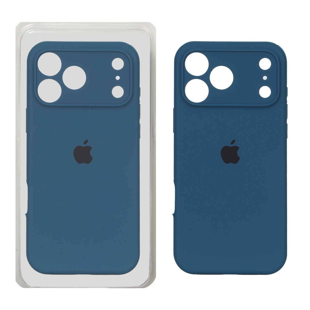 قاب سیلیکونی پاک کنی محافظ لنزدار اورجینال Apple iPhone 17 Pro Max - سبز کله غازی